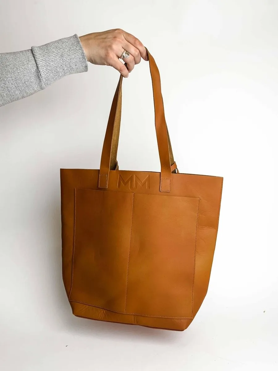 Genuine Leather Tote