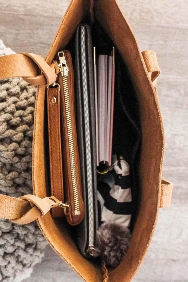 Genuine Leather Tote
