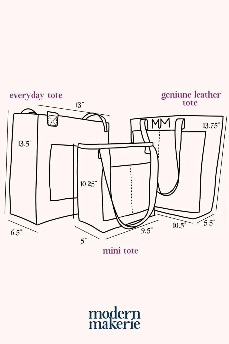 Genuine Leather Tote