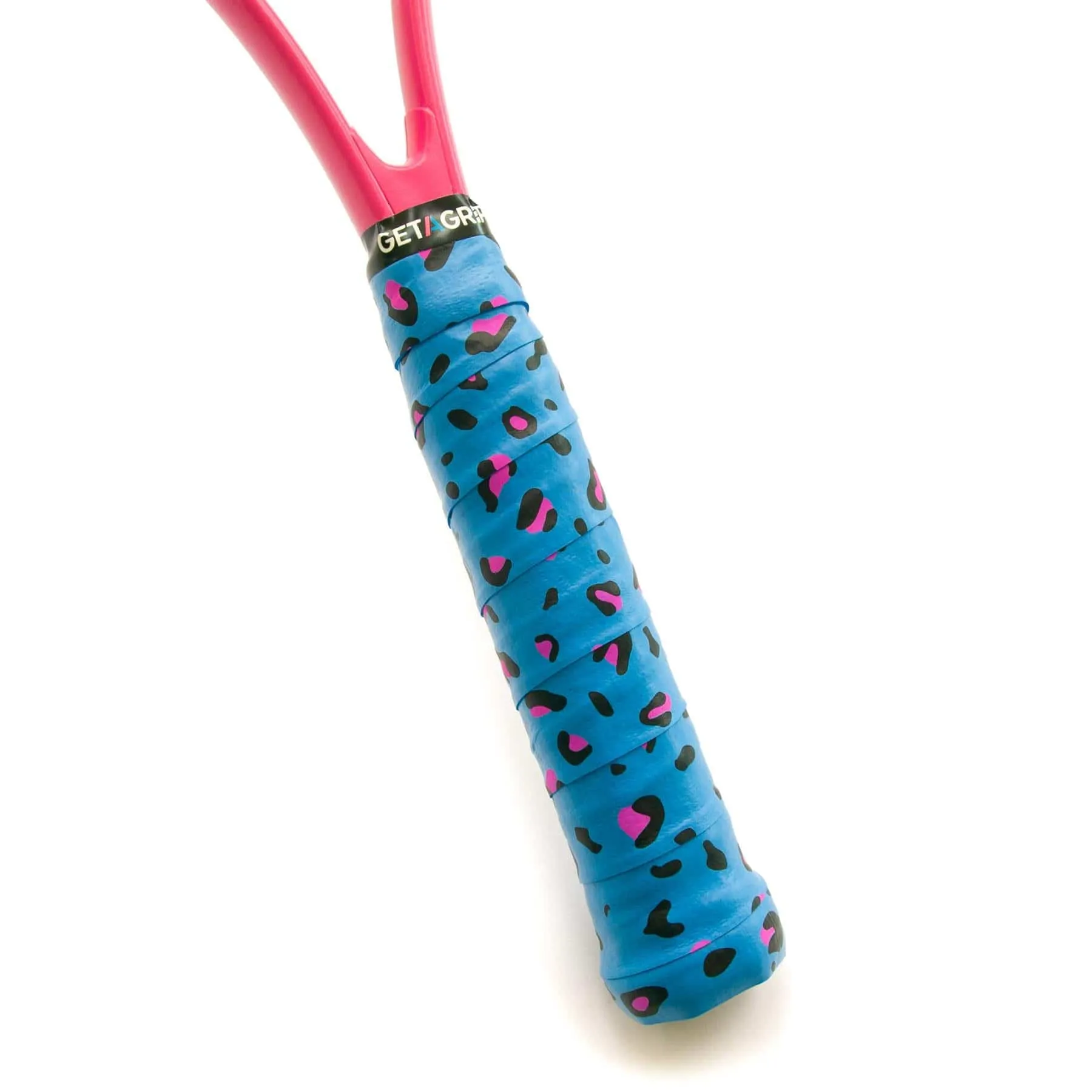 Get A Grip Change Your Spots Blue Pink Badminton Racket Overgrip