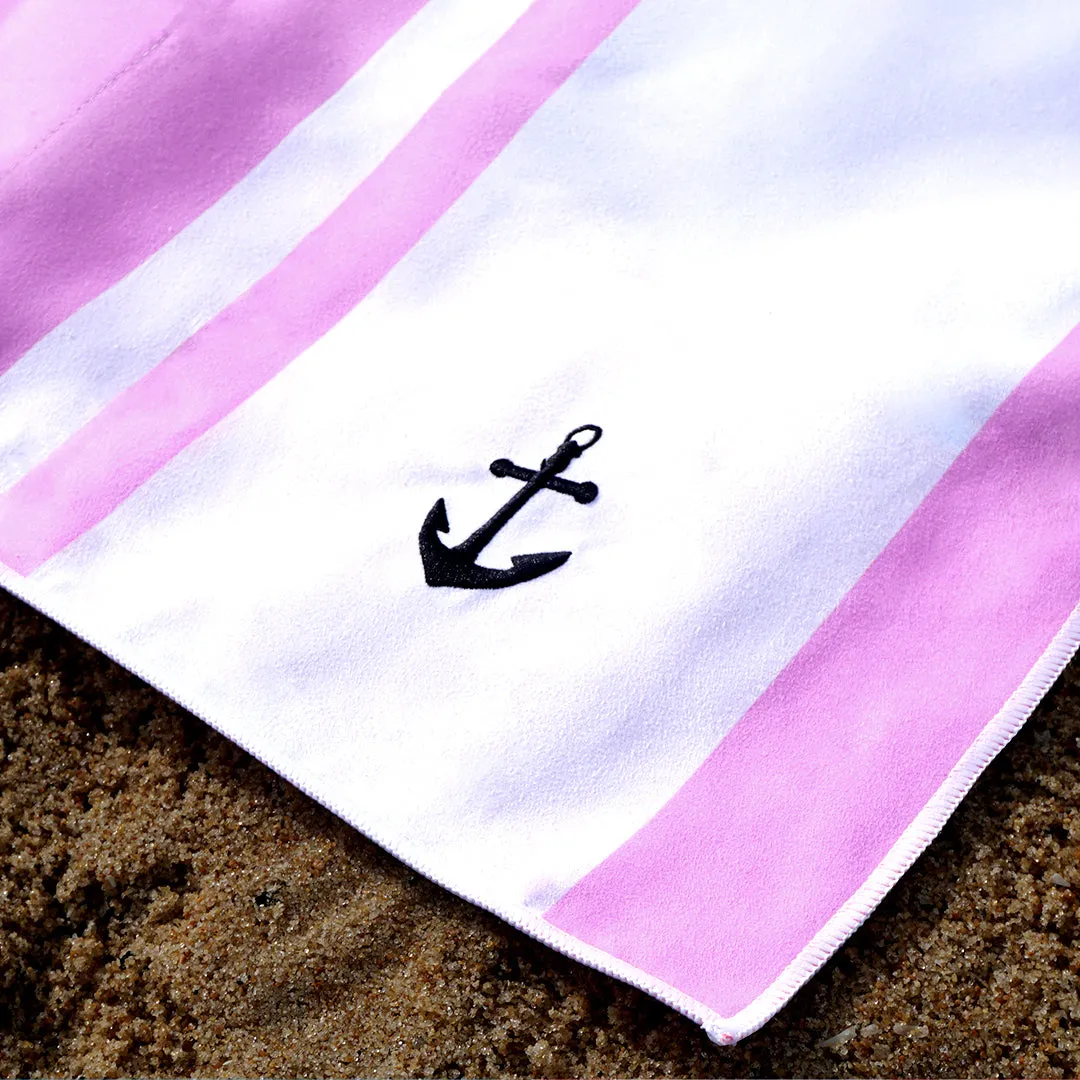 Giant Lightweight Quick Dry Beach Towel With Pockets - Perfect Travel Gift