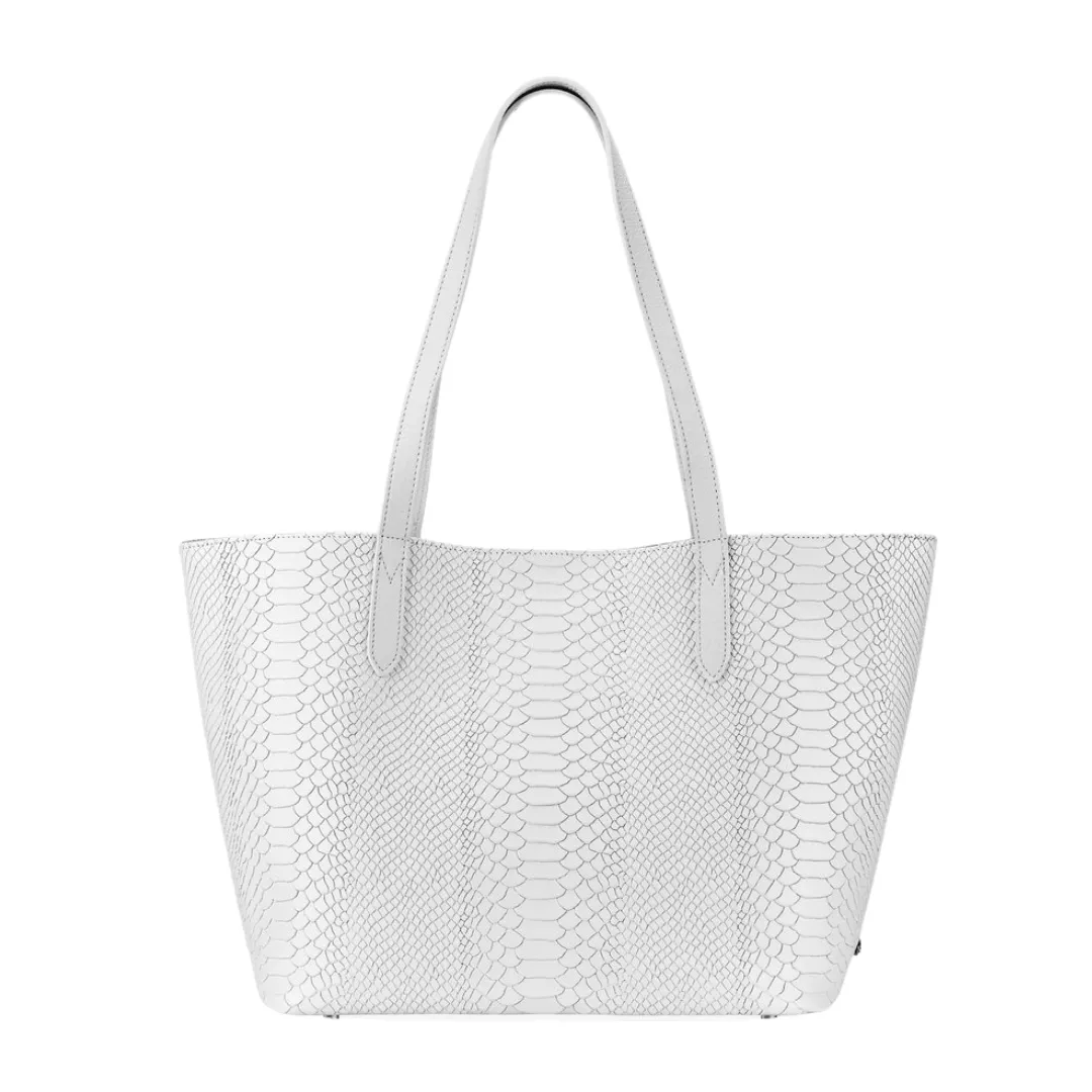 Gigi NY Leather Teddie Tote Bag