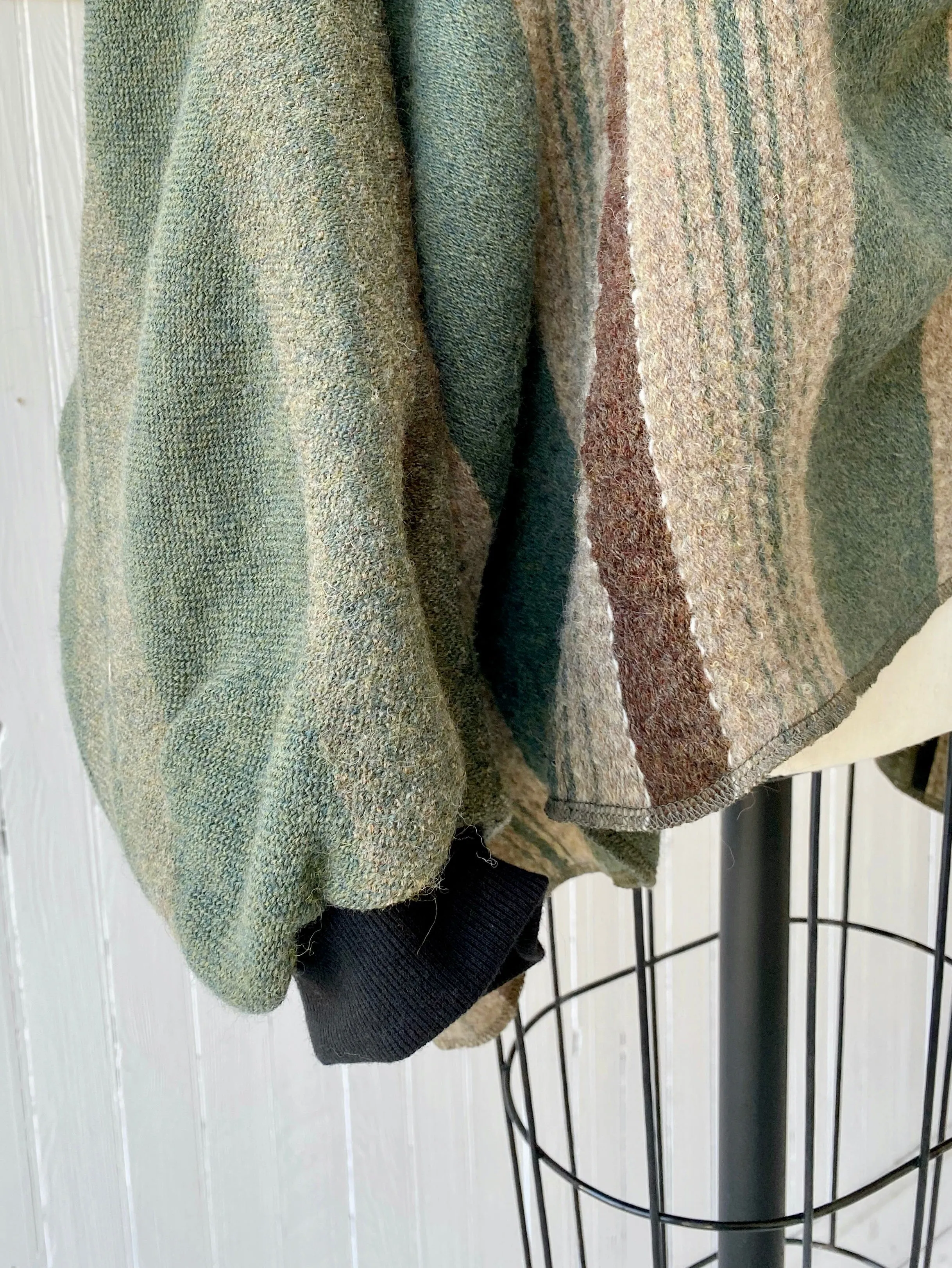 Gilded Age shrunken blanket sweatshirt