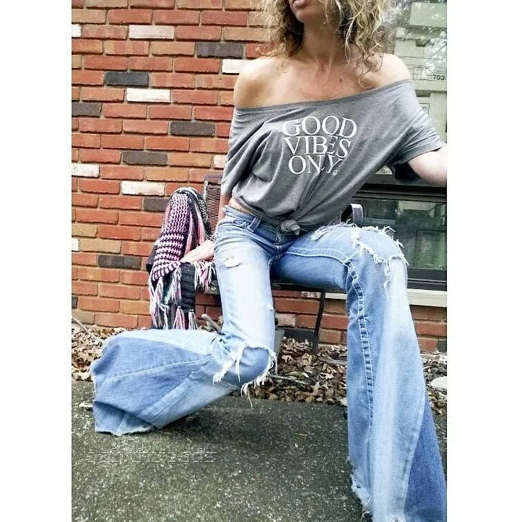 Good Vibes Only - Off the Shoulder