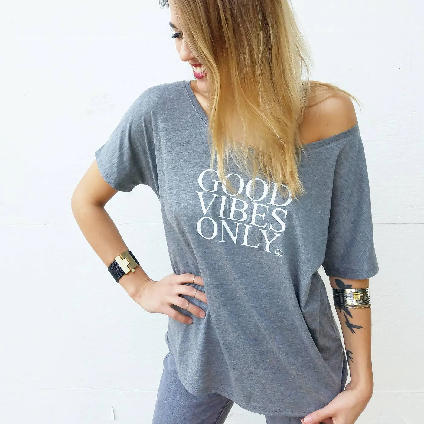 Good Vibes Only - Off the Shoulder