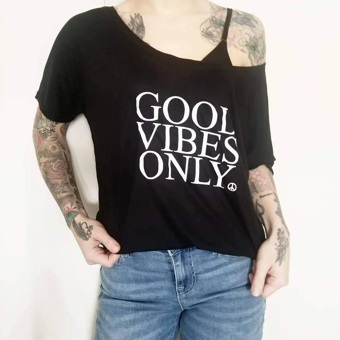 Good Vibes Only - Off the Shoulder