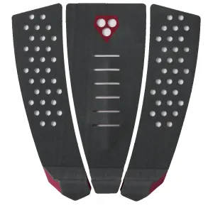 GORILLA GRIP SKINNY THREE 3PC CHARCOAL/RED PLUM