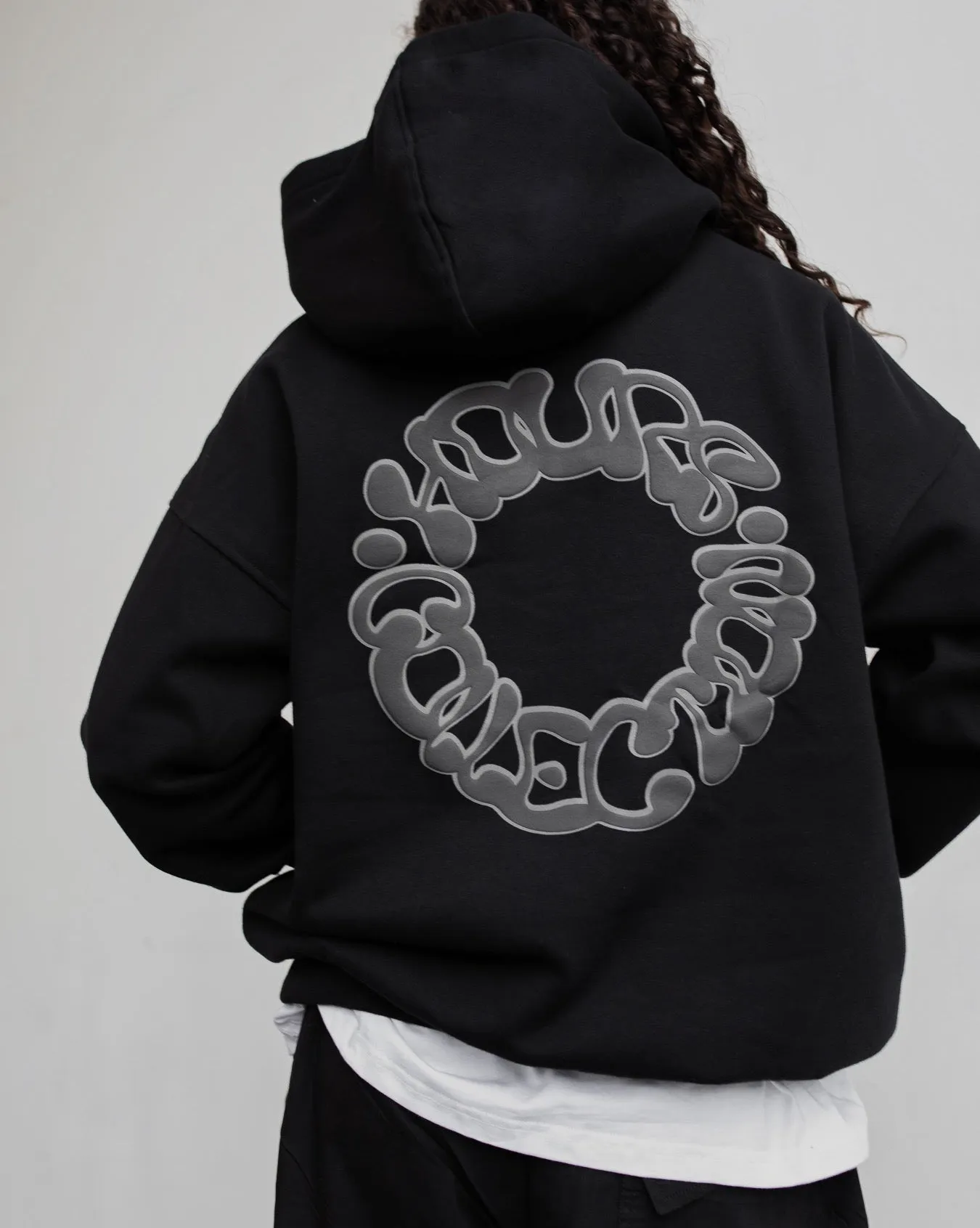 Graffiti Hoodie - Black
