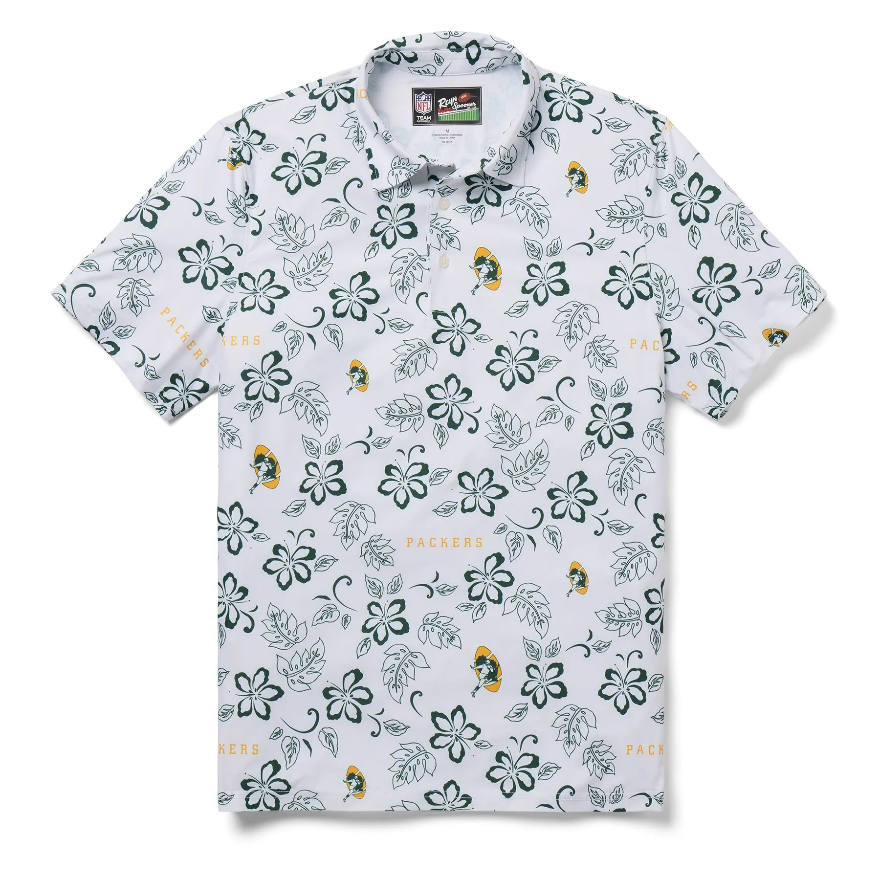 GREEN BAY PACKERS THROWBACK PERFORMANCE POLO