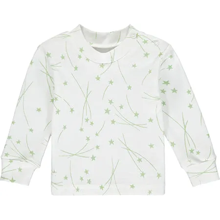 Green Star Long Sleeve Top
