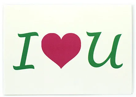 GREETING CARD - I ♥ YOU