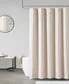 Gridd Woven Clipped Solid Shower Curtain