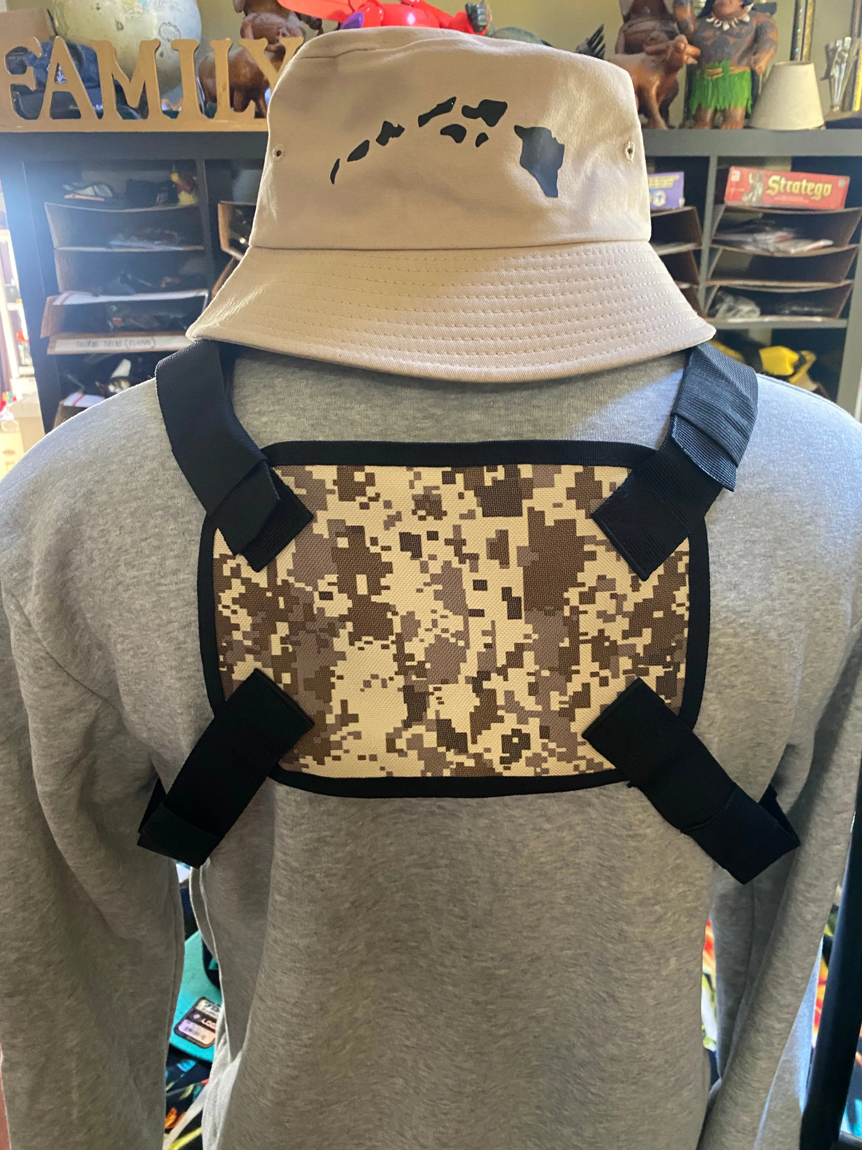 Guam Shield Big Chest Pack Rig W/Free Shield Patch