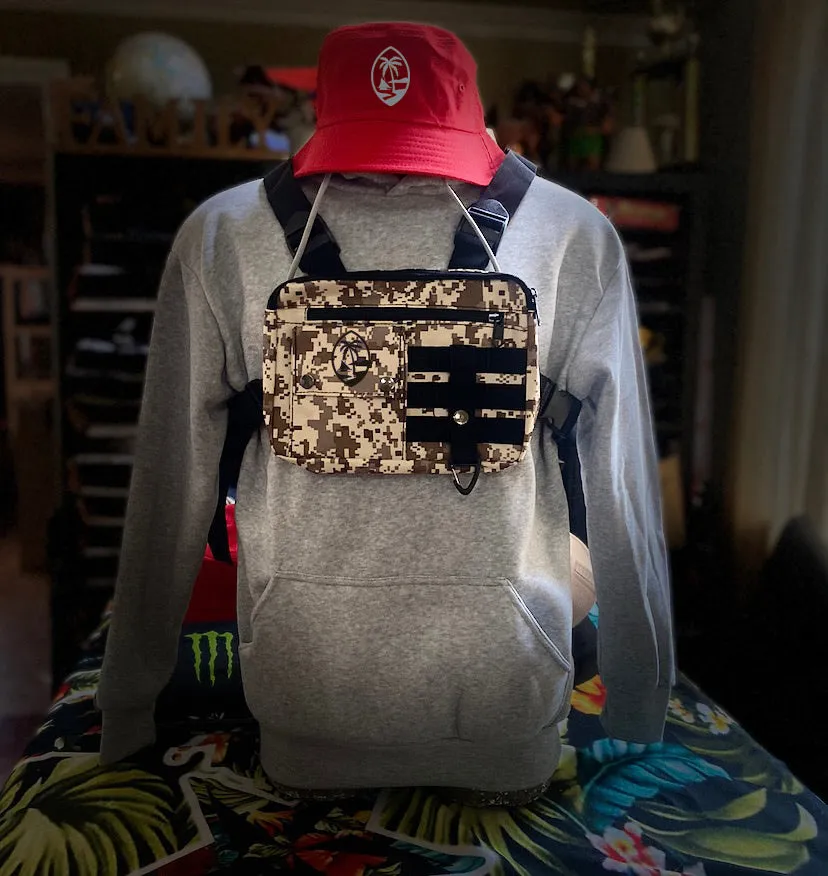 Guam Shield Big Chest Pack Rig W/Free Shield Patch