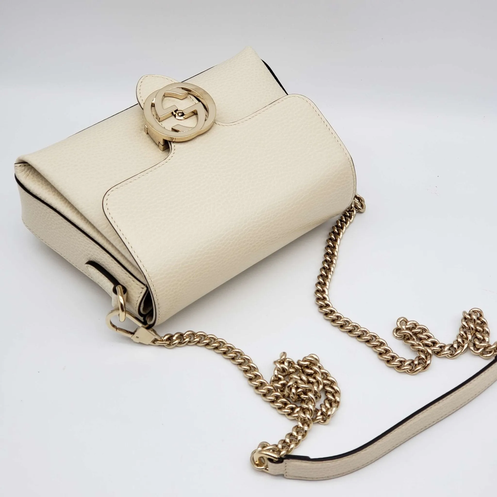 Gucci GG Interlocking Small Shoulder Bag