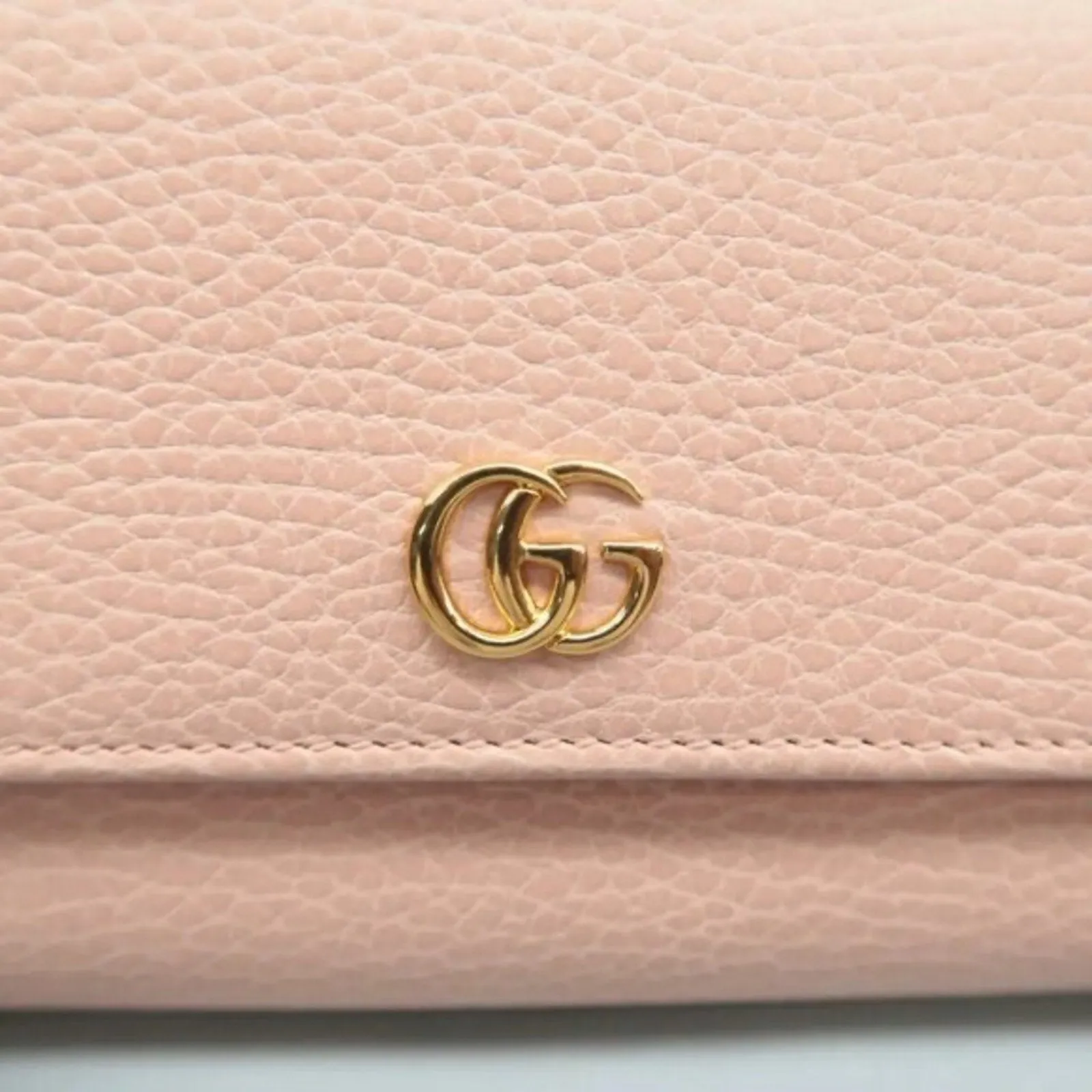 GUCCI Pink Leather Wallet