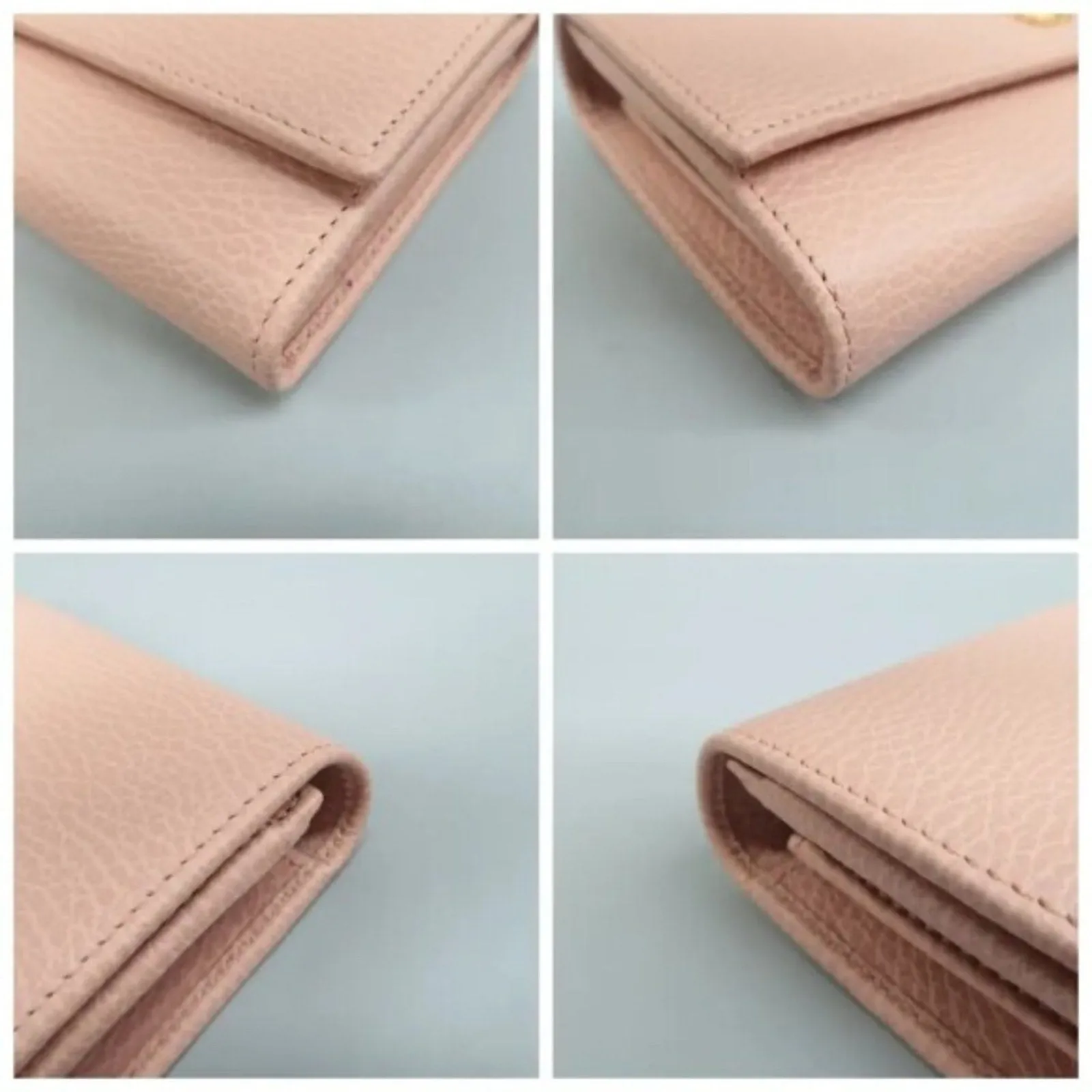GUCCI Pink Leather Wallet