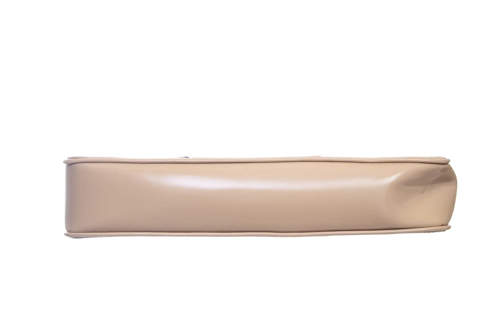 Gucci Tan Patent Leather Shoulder Bag