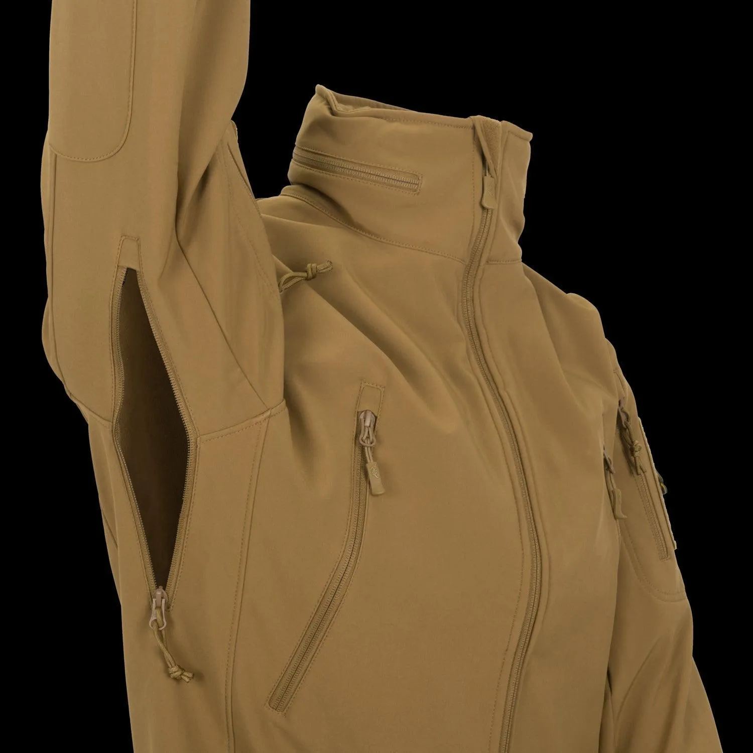 Gunfighter Jacket Shark Skin - Olive Green