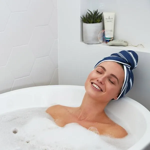 Hair Wrap Quick Dry Towel - Patchouli Navy