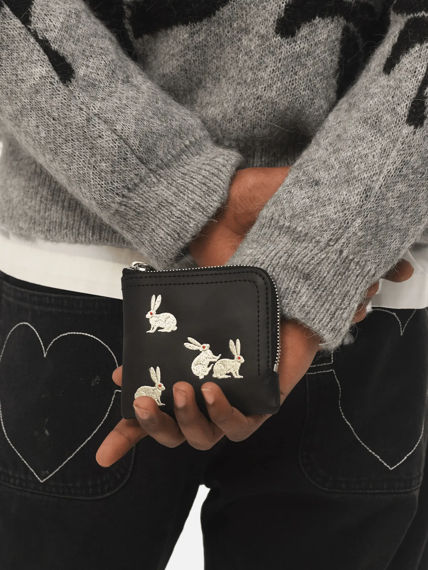 Happy Bunnies Wallet - Black