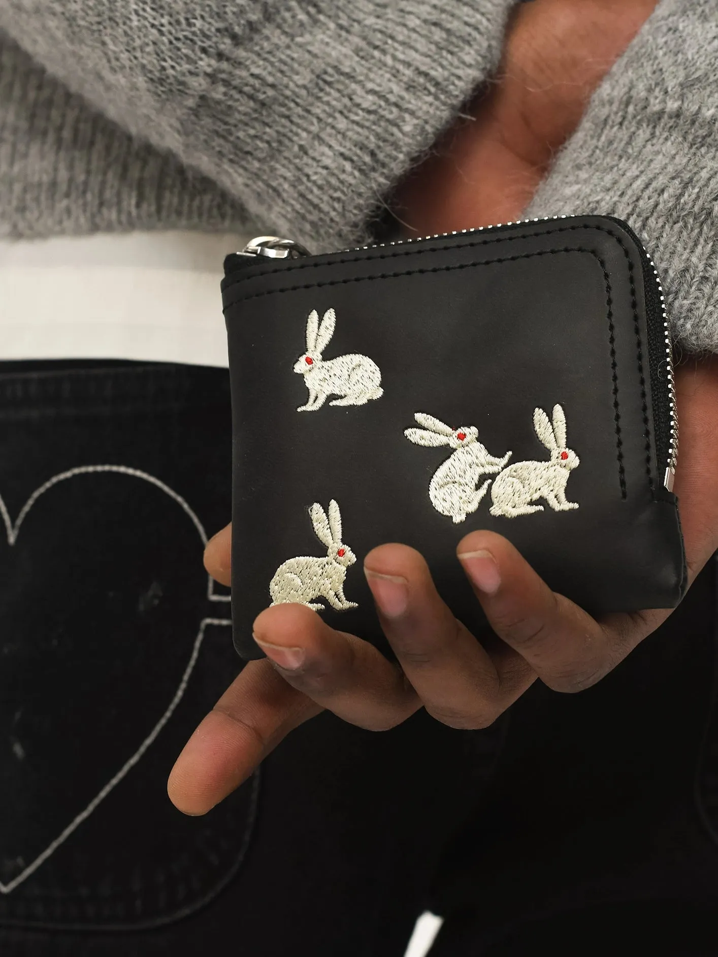 Happy Bunnies Wallet - Black