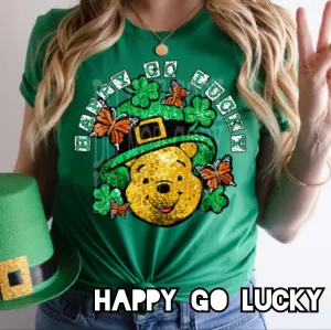 Happy Go Lucky Unisex Shirt