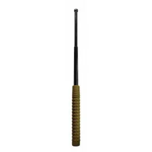 Hardened expandable baton 21″ / 530  plus  plastic holder - TAN