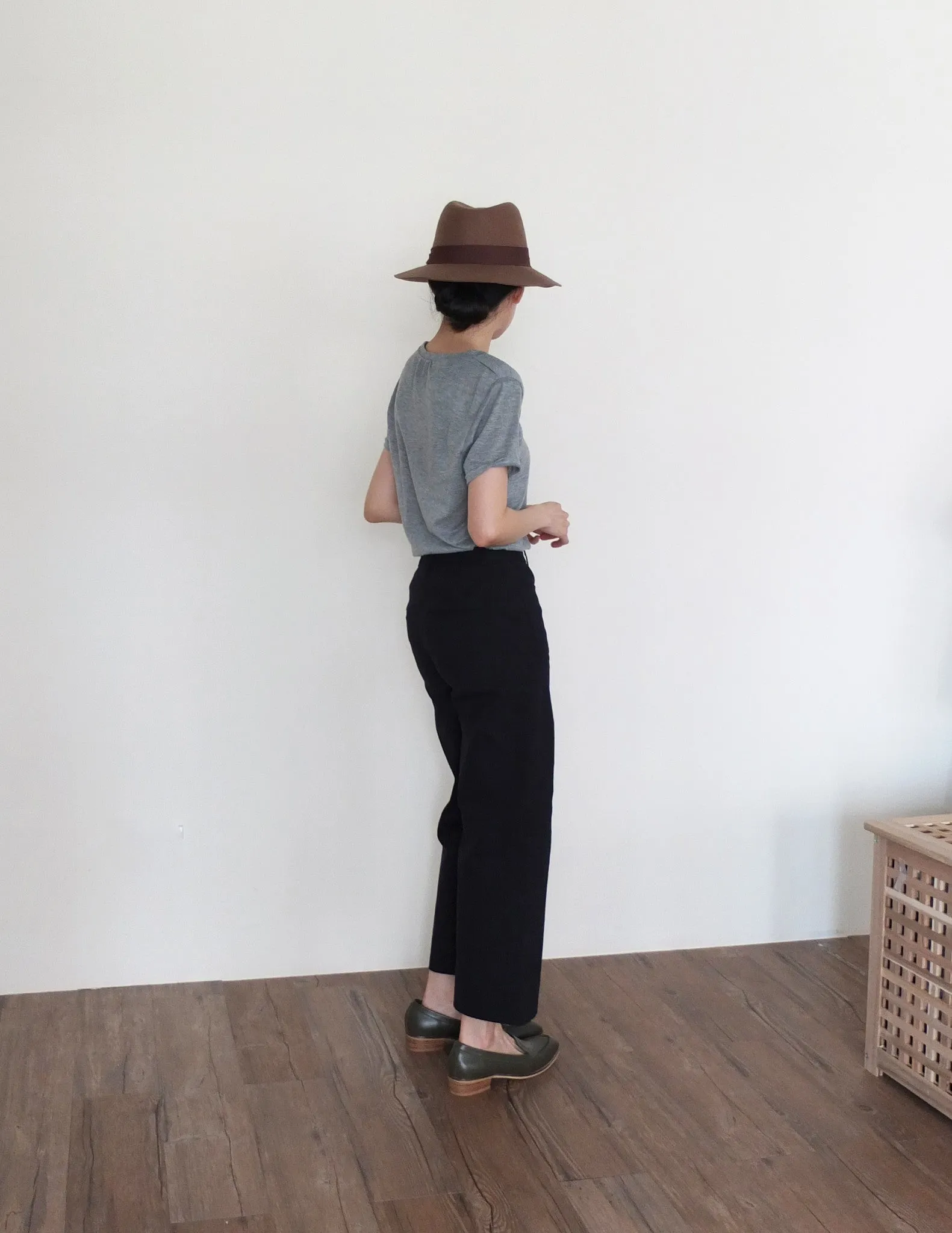 hazel fedora-sold out