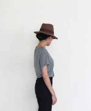hazel fedora-sold out