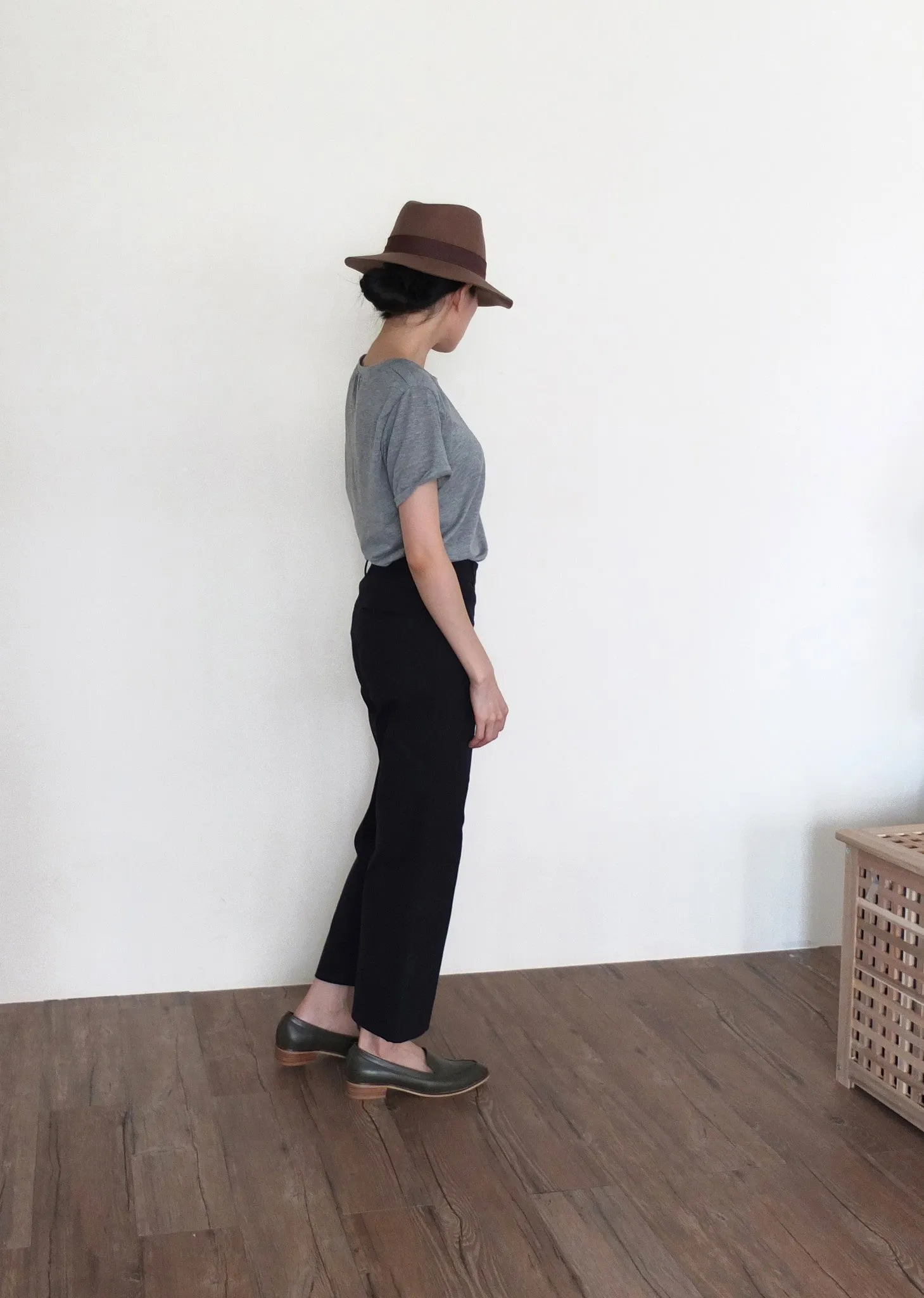 hazel fedora-sold out