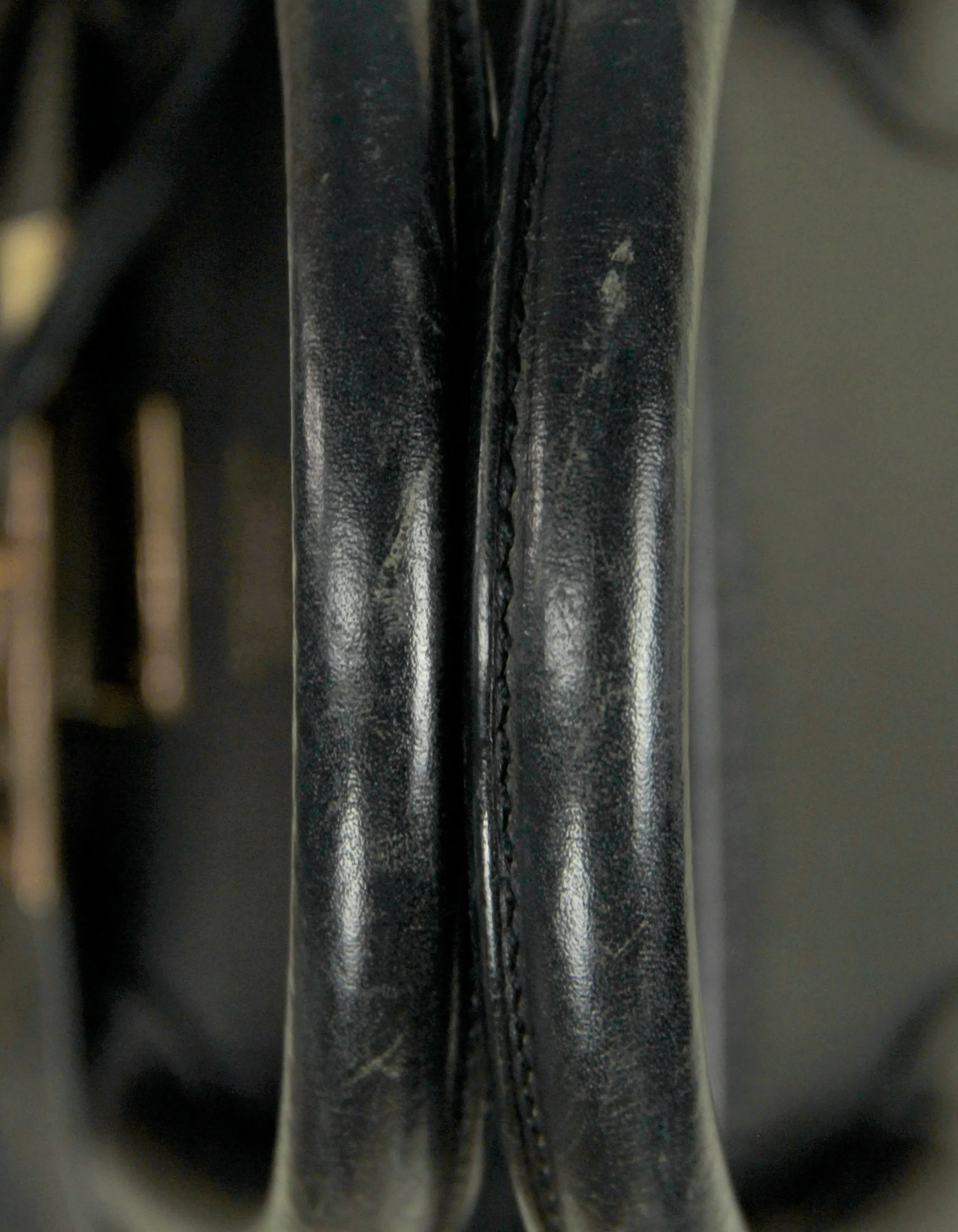 Hermes Black Clemence Leather 35cm Birkin Bag GHW