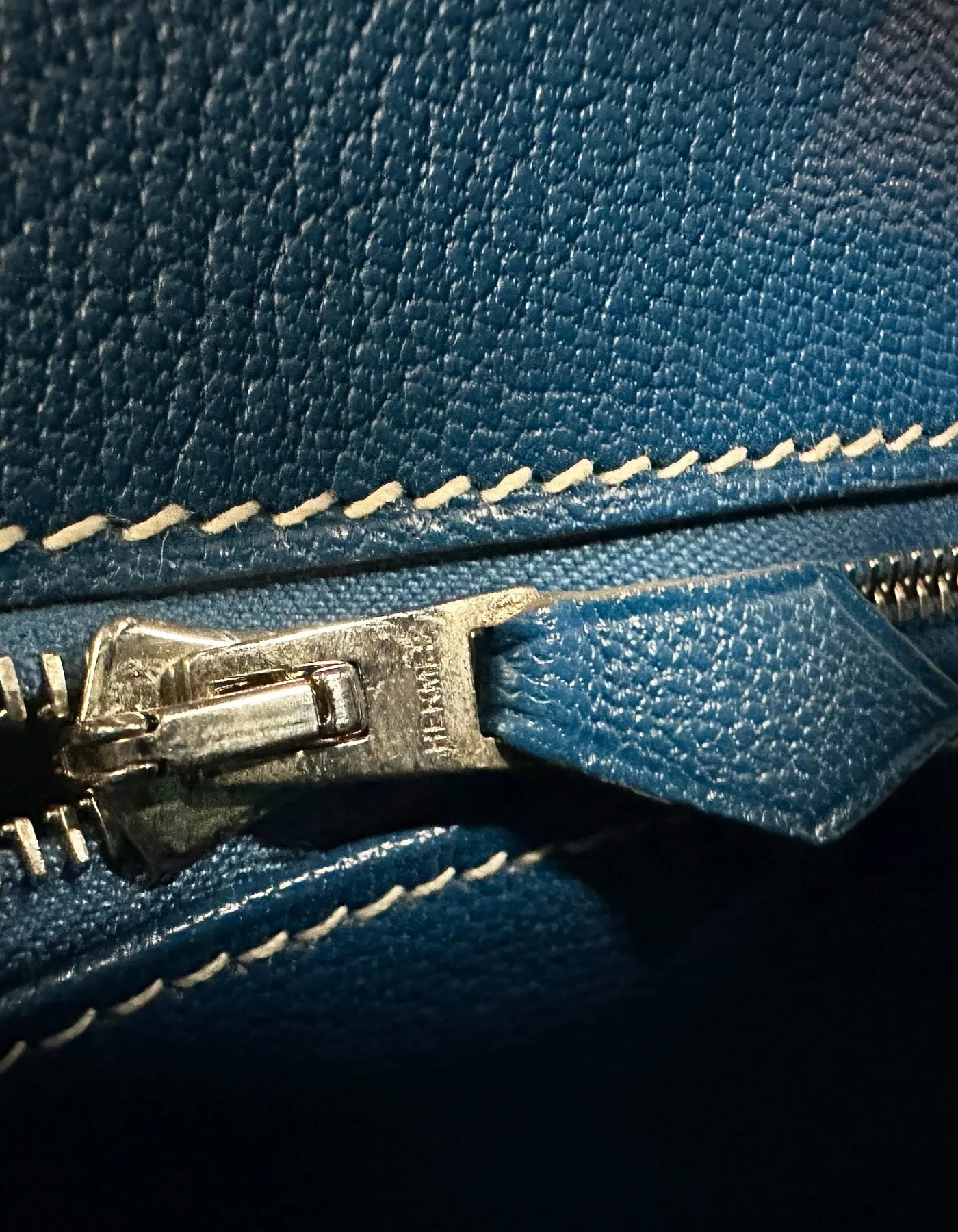 Hermes Blue Celeste/ Mykonos Epsom Leather 30cm Candy Birkin Bag PHW