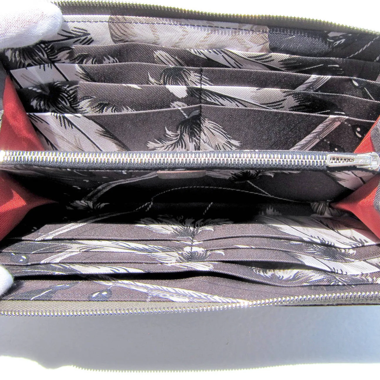 Hermes Etain Brazil Silk-In Epsom Plomb Azap Long Wallet