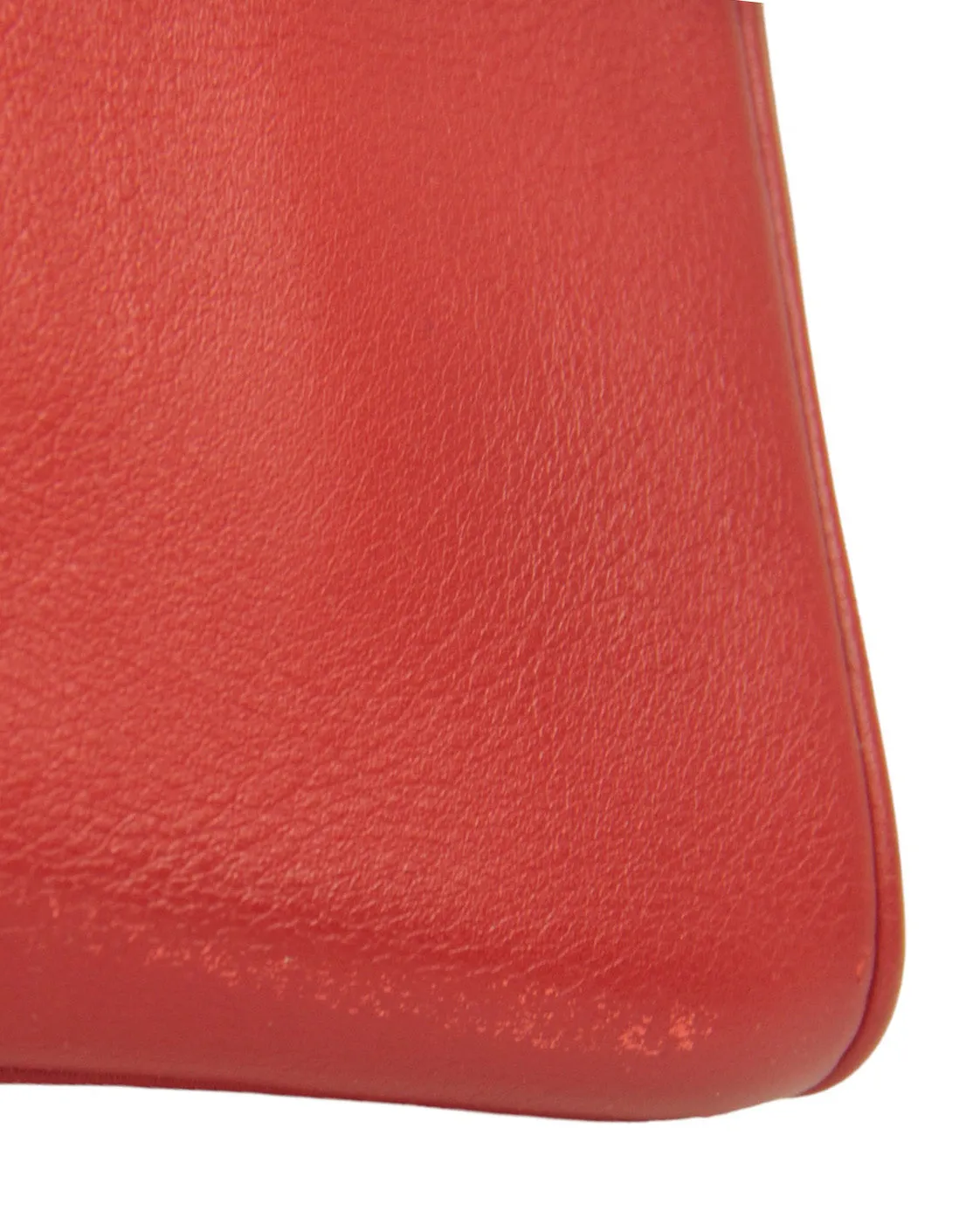 Hermes Red Swift Leather 30cm Birkin Bag GHW