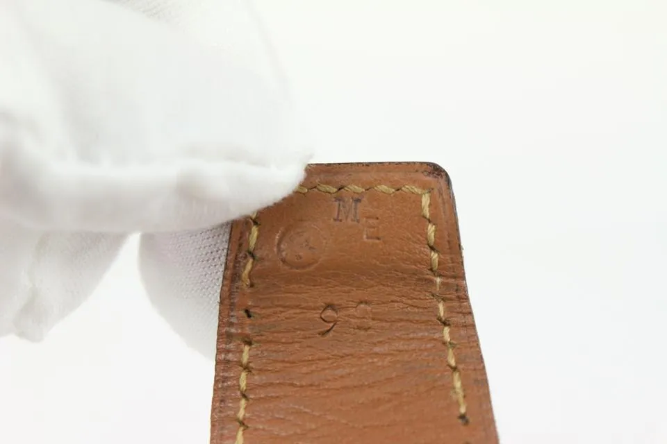 Hermès 32mm Reversible H Logo Belt Kit Black x Brown x Gold 73her726