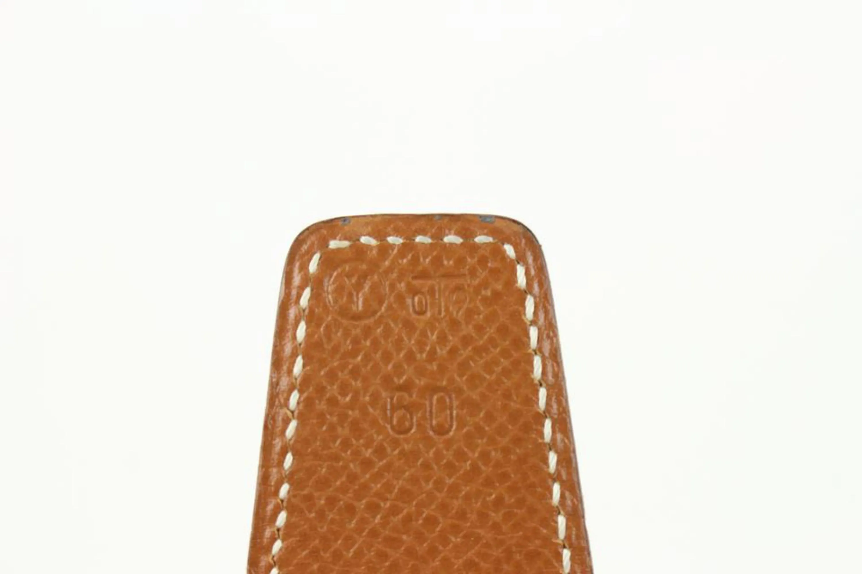 Hermès 32mm Reversible H Logo Belt Kit Brown x Black x Gold 1H96a