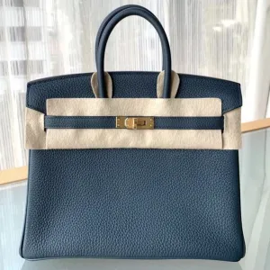 Hermès Birkin 25 Vert Cyprès Togo Gold Hardware GHW