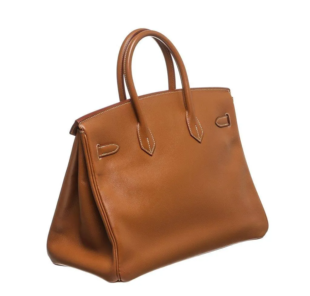 Hermès Birkin 35 Gold Epsom Bag GHW