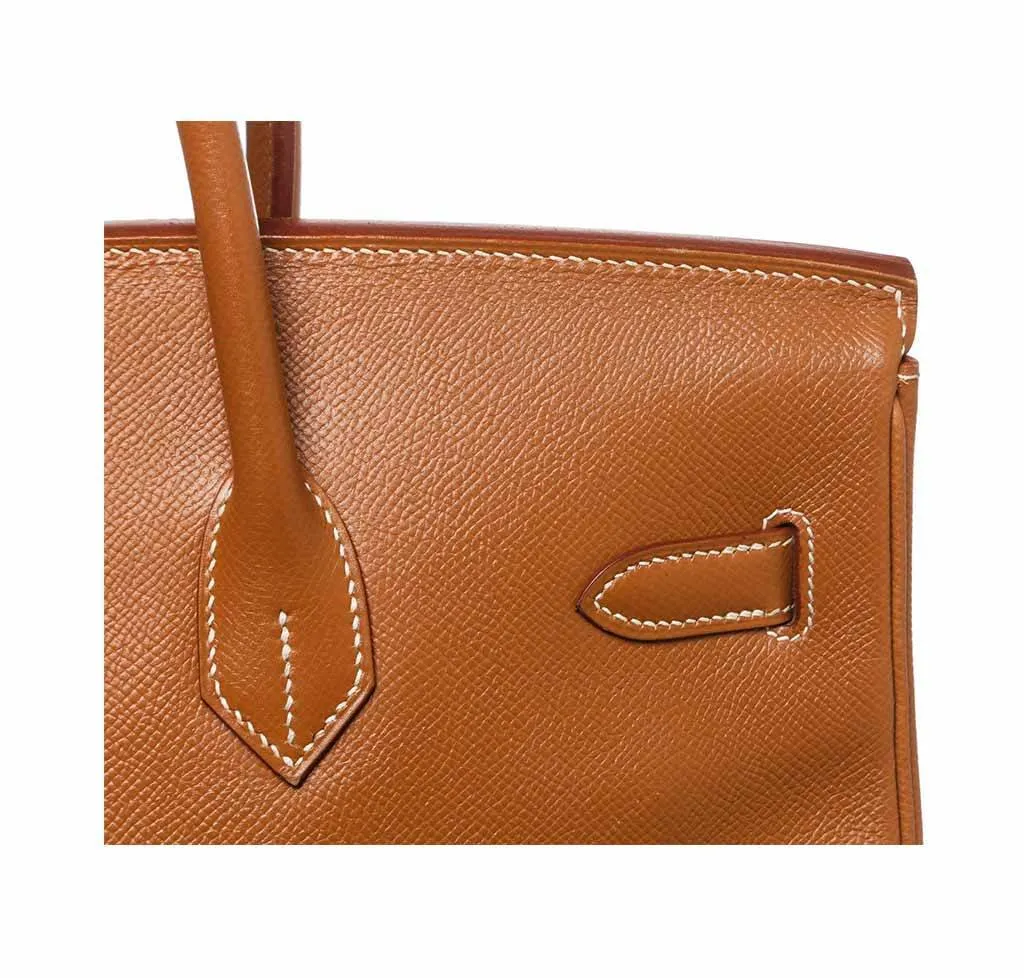 Hermès Birkin 35 Gold Epsom Bag GHW