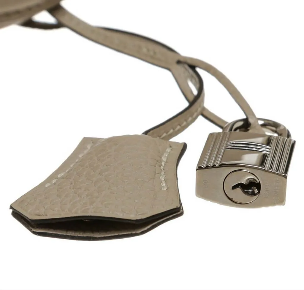 Hermès Birkin 35 Gris Tourterelle Bag PHW