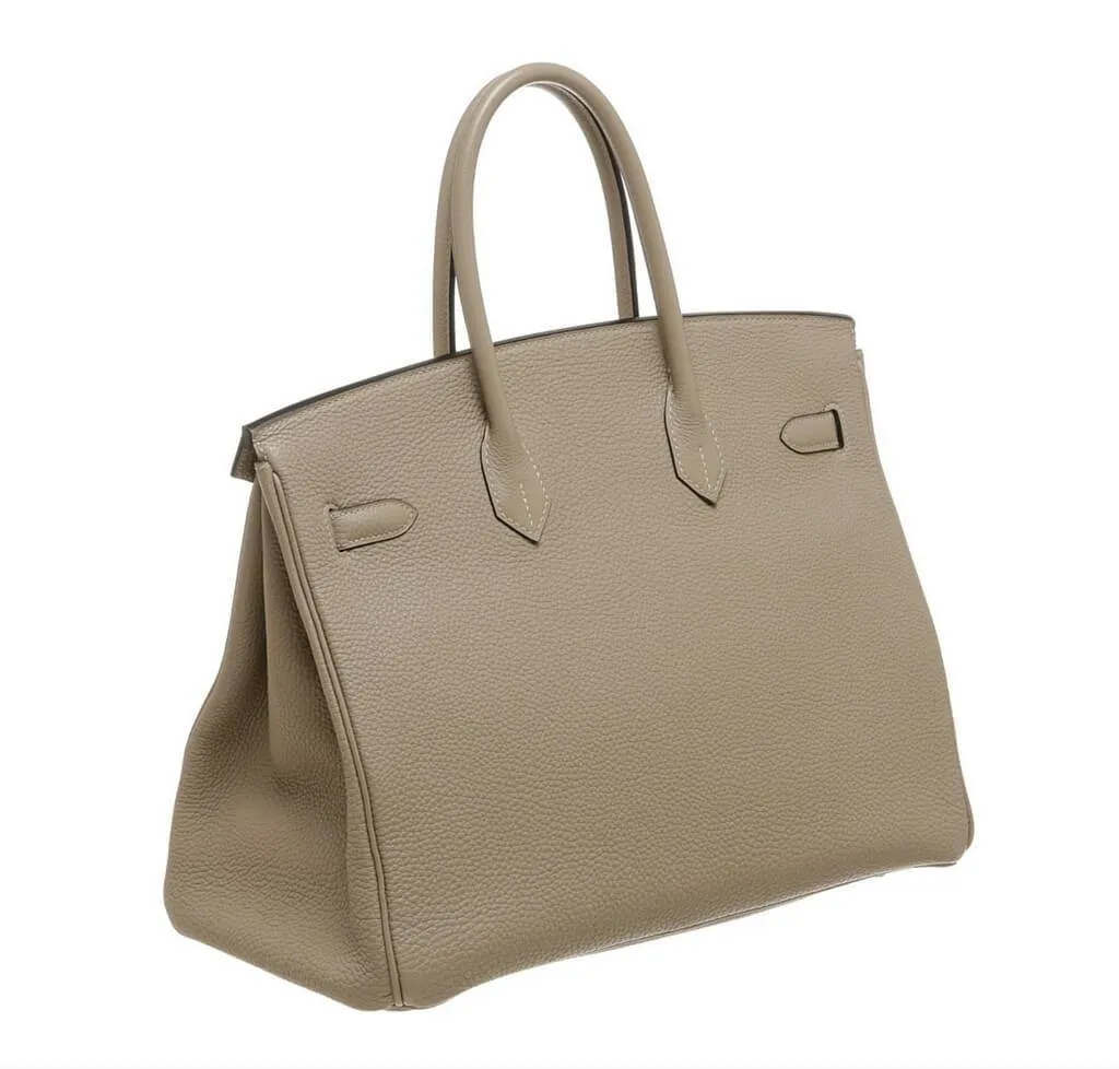 Hermès Birkin 35 Gris Tourterelle Bag PHW