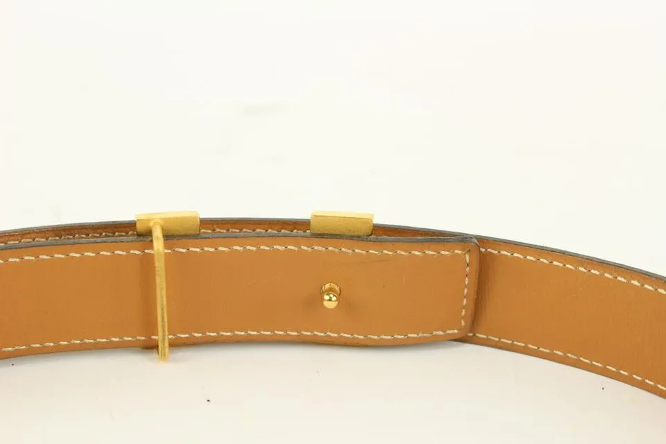 Hermès Black x Brown 24mm Reversible H Logo Belt Kit 830her28