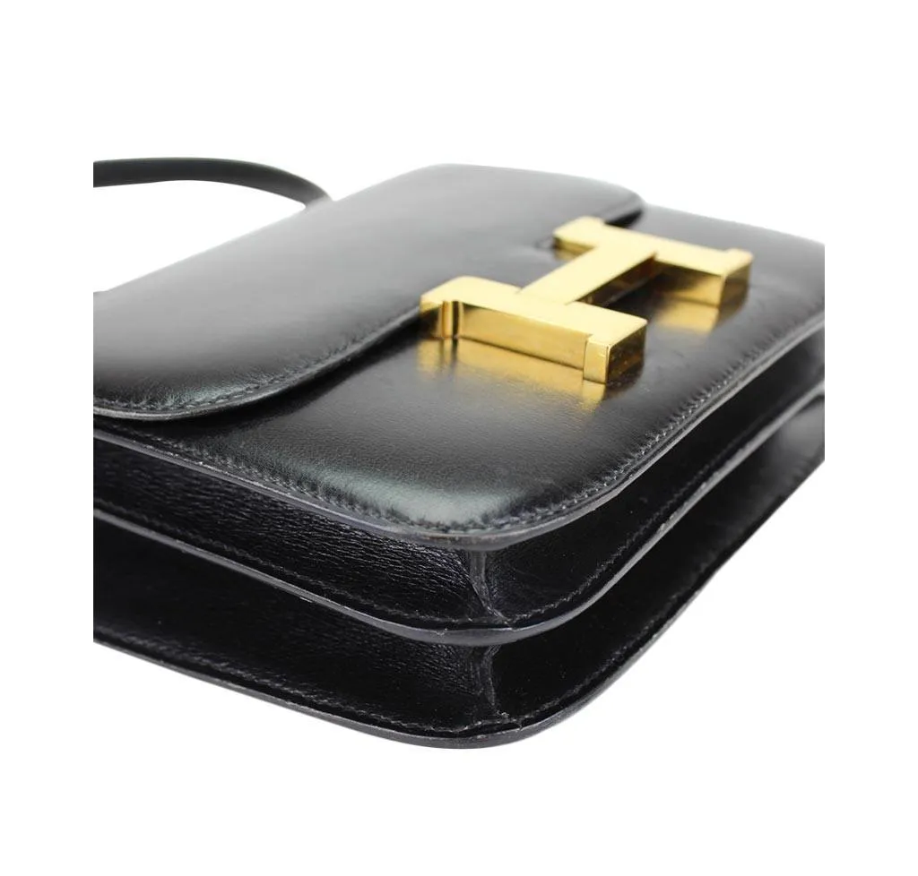 Hermès Constance 18 Black Bag GHW