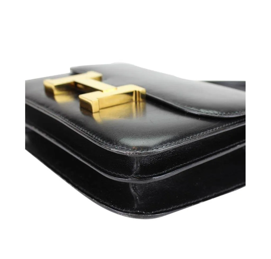 Hermès Constance 18 Black Bag GHW