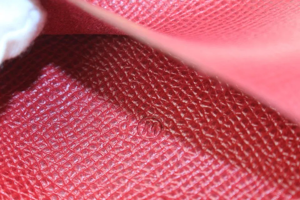 Hermès Small Red Epsom Leather Agenda 1020h36