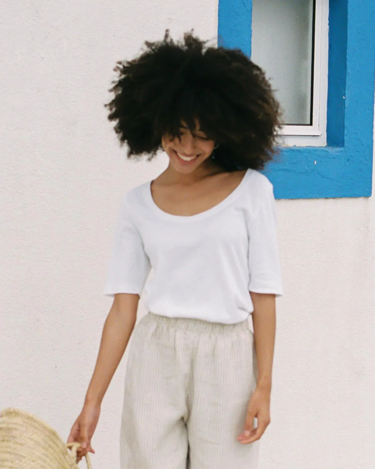 hj tee | Pointelle