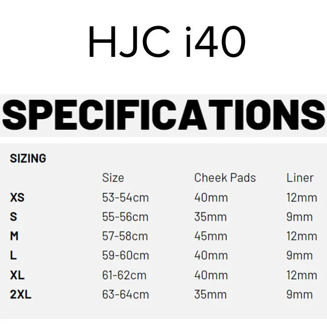 HJC i40 - Solid Colours
