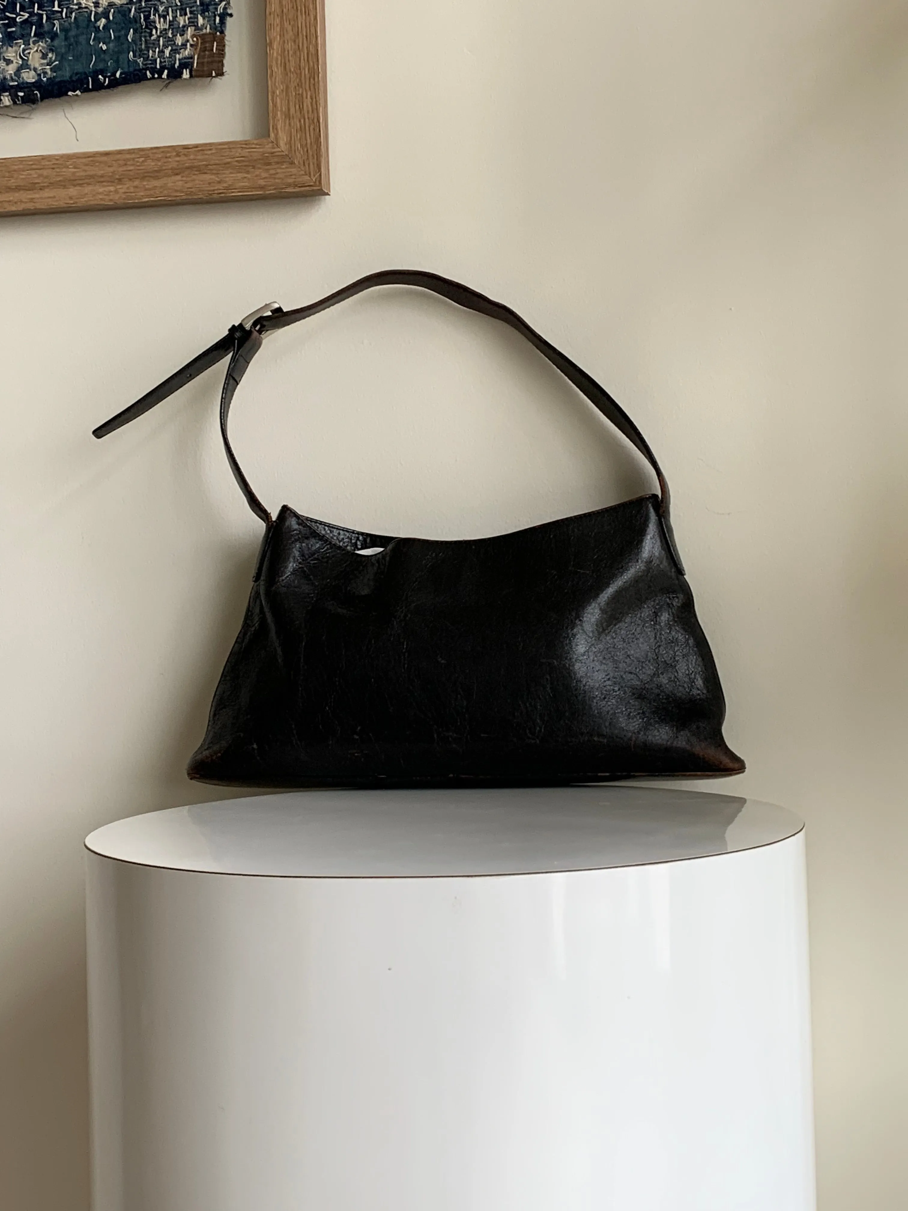 HOBO angular shoulder bag