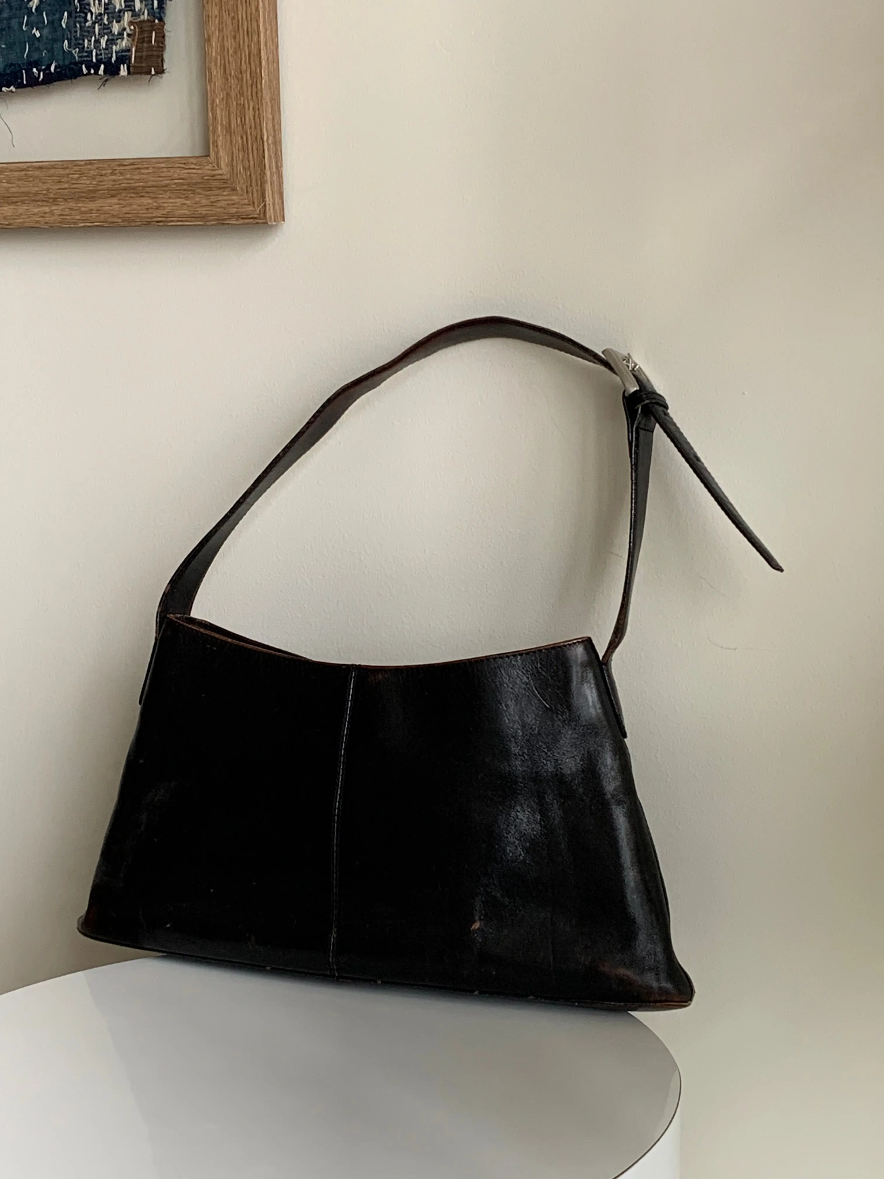 HOBO angular shoulder bag